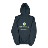 Centerline Solutions Carhartt Hoodie - Small Gray Cotton Blend
