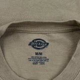 Dickies T-Shirt - Medium Khaki Cotton