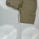 Wrangler Cargo Shorts - 36W 9L Khaki Cotton