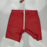 Polo By Ralph Lauren Chino Shorts - 32W 9L Red Cotton