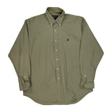 Blake Ralph Lauren Shirt - Large Green Cotton