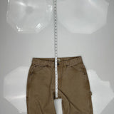 Schmidt Carpenter Pants - 34W 30L Brown Cotton