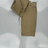 Carhartt Carpenter Shorts - 29W 12L Khaki Cotton