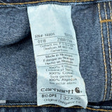 Carhartt Carpenter Jeans - 32W 30L Blue Cotton