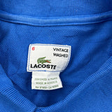 Lacoste Polo Shirt - XL Blue Cotton