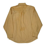 Tommy Hilfiger Shirt - Large Yellow Cotton