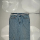 550 Levis Jeans - 34W 34L Light Wash Cotton
