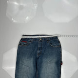 U.S. Polo Assn. Cargo Jeans - 36W 22L Blue Cotton Blend