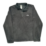 The North Face 1/4 Zip - XL Black Polyester