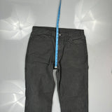 Dickies Carpenter Pants - 33W 34L Gray Cotton