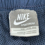 Nike Track Pants - 2XL Blue Polyester
