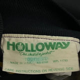 Age 14 Holloway Varsity Jacket - XL Black Nylon