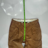 Orvis Pants - 36W 29L Brown Corduroy