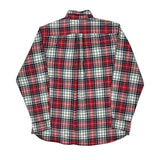 Tommy Hilfiger Checked Shirt - Large Green Cotton