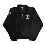 Miami Dolphins Champion Football 1/4 Zip Fleece - Large Black Polyester