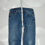 501 Levis Jeans - 32W 30L Blue Cotton