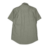 Tommy Hilfiger Short Sleeve Shirt - Large Gray Cotton