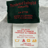 Confederation Bridge Thunderbird Graphic Sweatshirt - XL Grey Cotton Blend