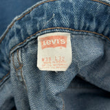 Levis Jeans - 36W 32L Blue Cotton