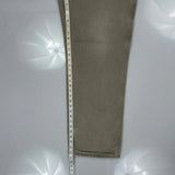 Carhartt Carpenter Trousers - 36W 34L Beige Cotton