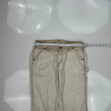 Carhartt Carpenter Pants - 32W 30L Beige Cotton