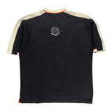 Metro H-D Cedar Rapids Ia Harley Davidson Polo Shirt - Large Orange Cotton