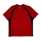 Nike T-Shirt - XL Navy Polyester