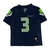Age 5-6 Seahawkes Nfl Football Jersey - Small Navy Polyester