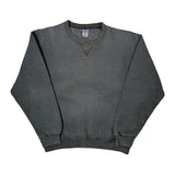 Russell Athletic Sweatshirt - Medium Grey Cotton Blend