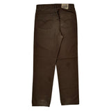 Silver Tab Levis Relaxed Jeans - 32W 32L Brown Cotton