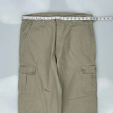 Dockers Cargo Trousers - 36W 32L Khaki Cotton