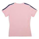 DIESEL Womens T-Shirt Pink Crew Neck XS