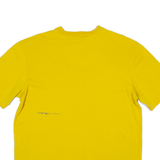 ADIDAS ORIGINALS Mens T-Shirt Yellow Crew Neck M