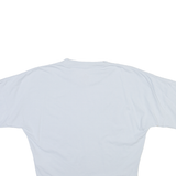 ADIDAS Womens T-Shirt Blue Crew Neck S