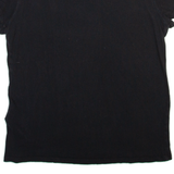 LEVI'S Womens T-Shirt Black Crew Neck M