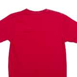 DIESEL Mens T-Shirt Red Crew Neck S