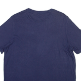 PUMA Mens T-Shirt Blue Crew Neck L