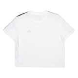 ADIDAS Womens T-Shirt White Crew Neck S