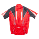 PROLINE Cycling Mens Jersey Red 1/4 Zip S