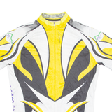 RUMAX Cycling Mens Jersey White 1/4 Zip L