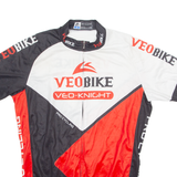 VEOBIKE Cycling Mens Jersey Red 1/4 Zip XL