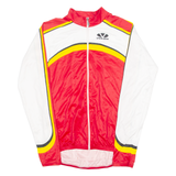 VOLER Cycling Mens Jersey Red Long Sleeve 1/4 Zip XL