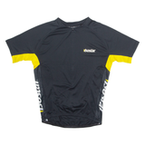 VISOSTAR Cycling Mens Jersey Black 1/4 Zip L