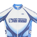 TZAMO Cycling Mens Jersey Blue 1/4 Zip S