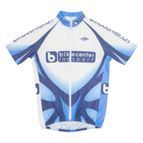 TZAMO Cycling Mens Jersey Blue 1/4 Zip S