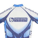 TZAMO Cycling Mens Jersey Blue 1/4 Zip S