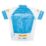 PEPPE SPORTS Cycling Mens Jersey White 1/4 Zip XL