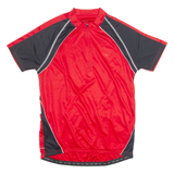CRIVIT Cycling Mens Jersey Red 1/4 Zip XL