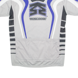 MONGOOSE Cycling Mens Jersey Grey 1/4 Zip XL