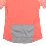 ODLO Cycling Mens Jersey Pink 1/4 Zip S